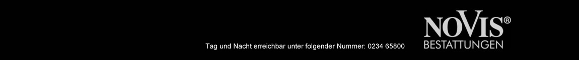 Novis Bestattungen in Bochum und Herne